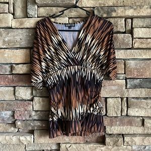 Leopard Print Rampage Women’s Polyester Top